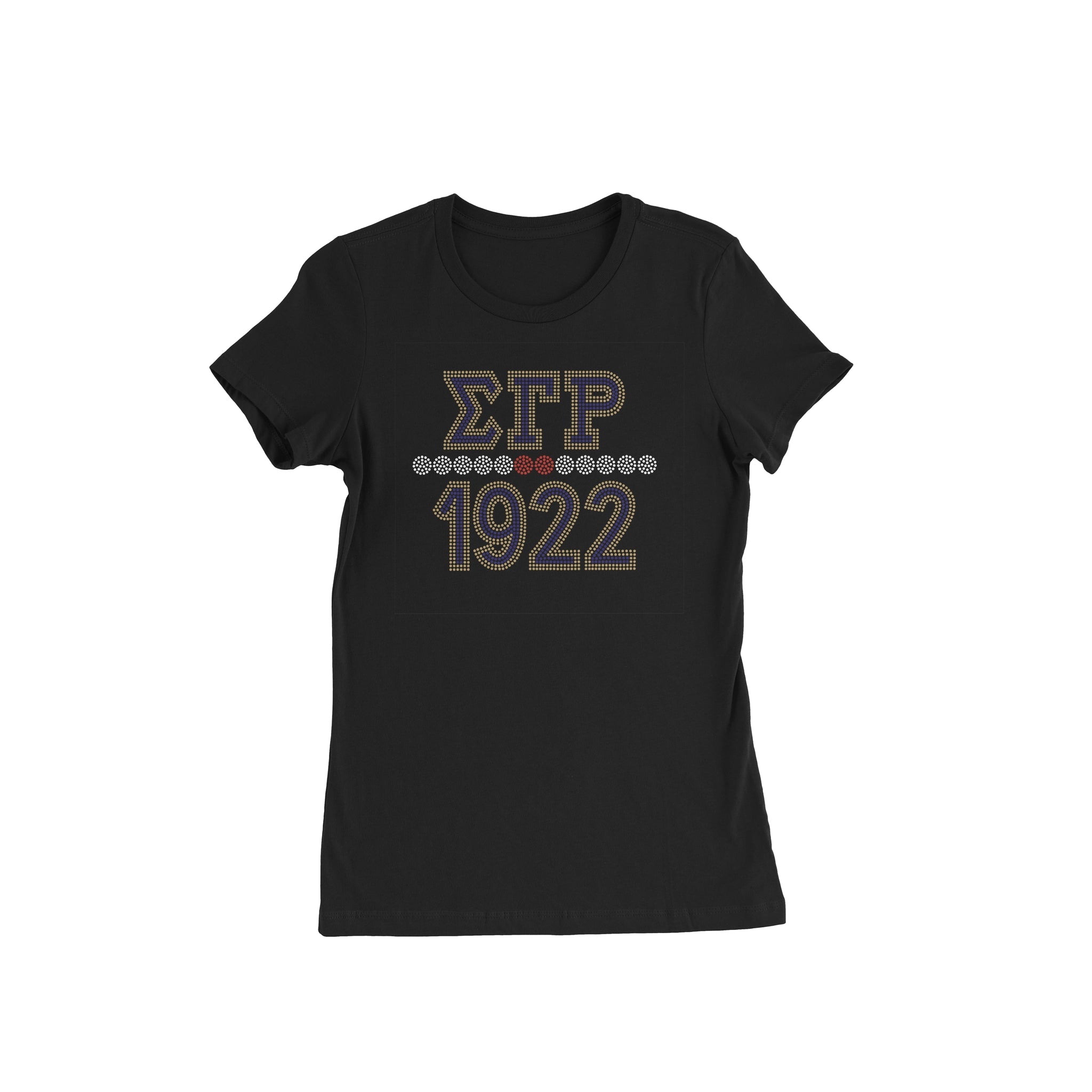 Black Sigma Gamma Rho 10 Pearls 2 Rubies T - Shirt - Diva Starr Boutique